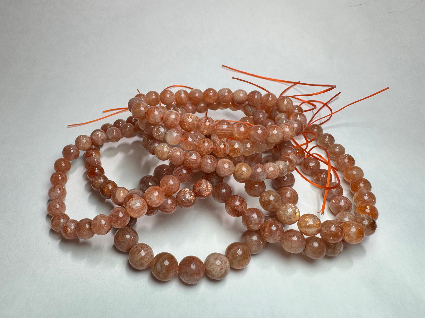 Sunstone Bracelet (multiple sizes available)