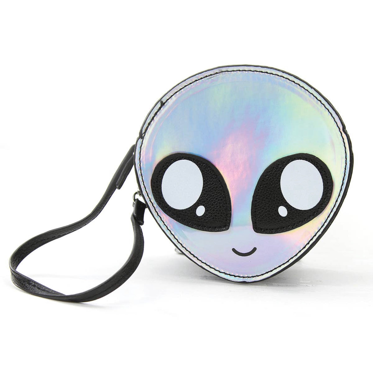 Silver Holographic Extraterrestrial Wristlet