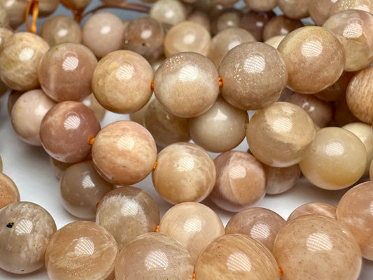 Peach Moonstone Bracelet