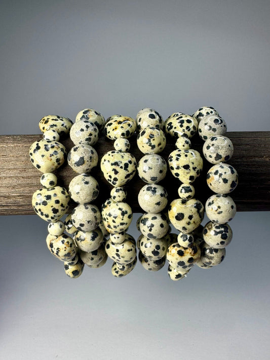 Dalmation Jasper Bracelet | 2 Styles