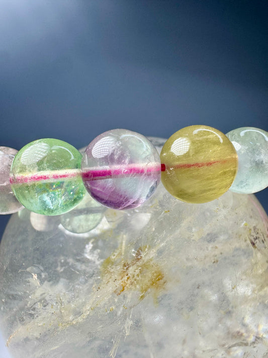 High Quality Rainbow Fluorite Bracelet