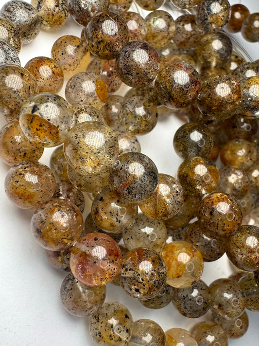 Black Strawberry Quartz Bracelet