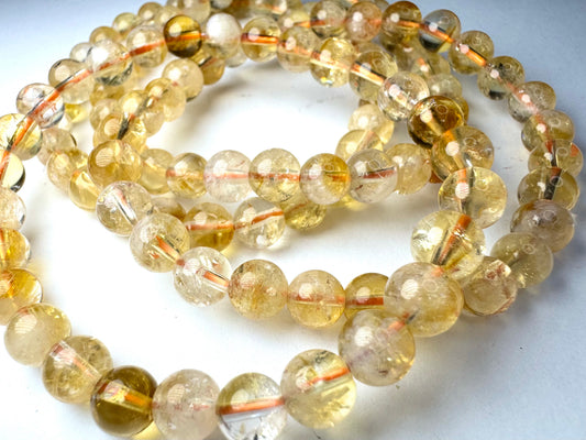 Citrine (Heat Treated Amethyst) Bracelet