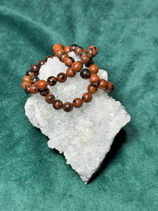 Mahogany Obsidian Bracelet