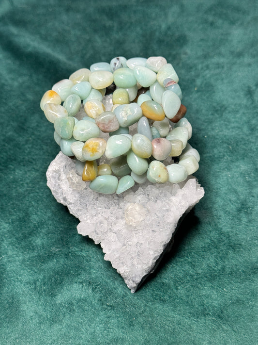 Caribbean Calcite Tumble Bracelet