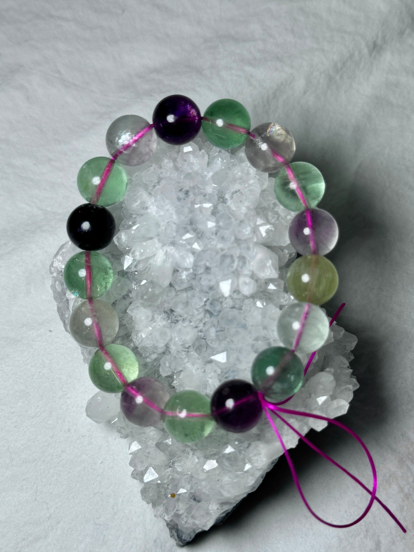 12mm High Quality Fluorite Bracelets