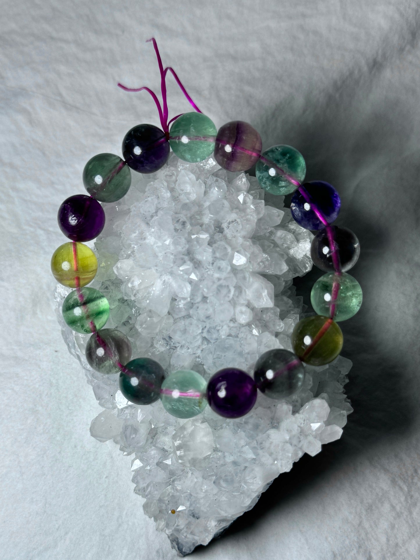12mm High Quality Fluorite Bracelets
