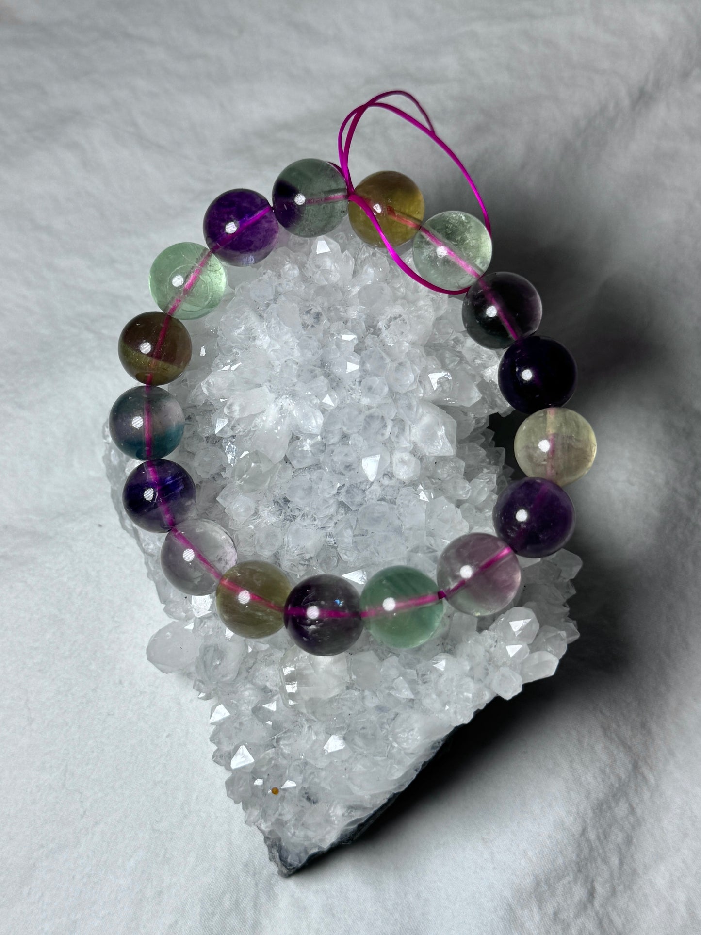 12mm High Quality Fluorite Bracelets