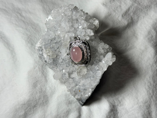 Rose Quartz Locket