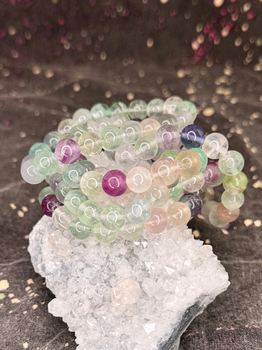 Rainbow Fluorite Bracelet