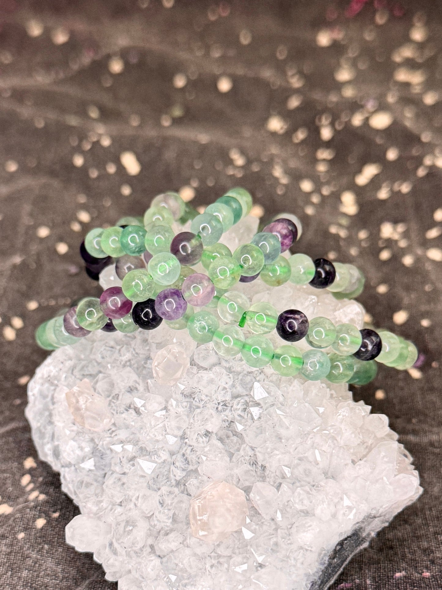 Rainbow Fluorite Bracelet