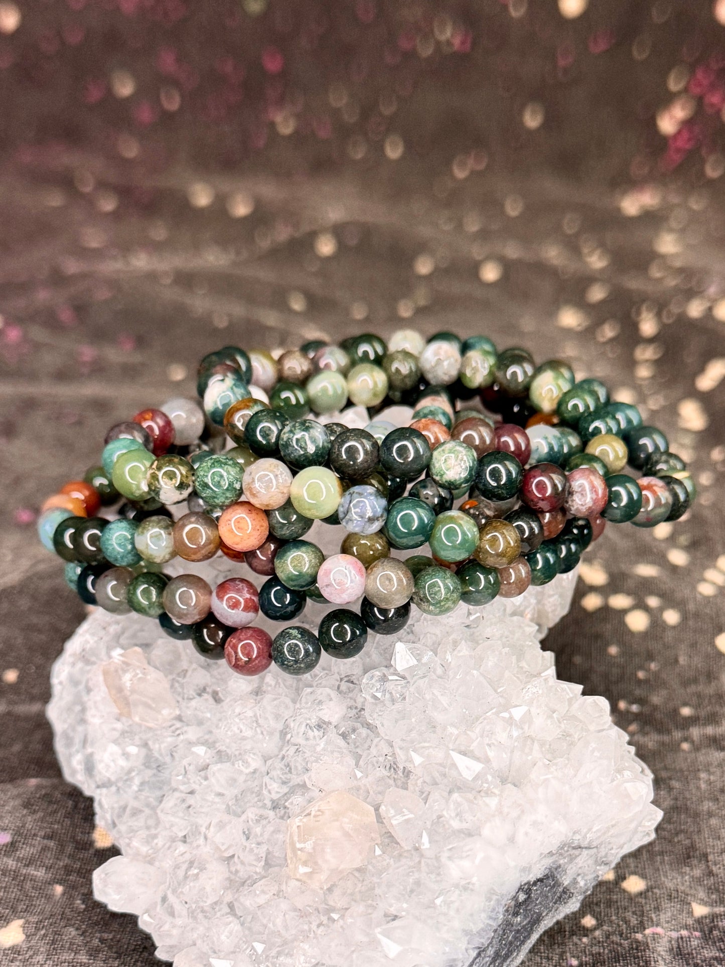 Moss Agate Bracelet