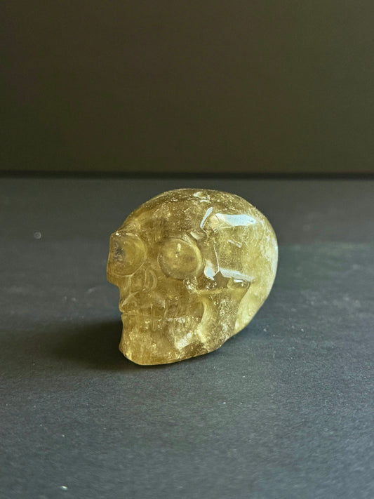 Smoky Quartz Skull