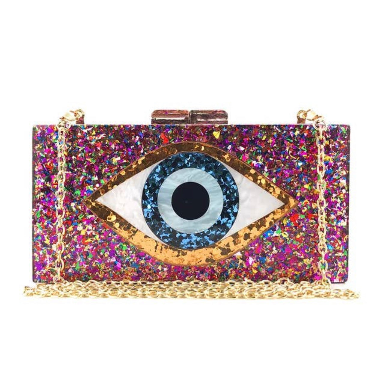 Evil Eye Acrylic Handbag