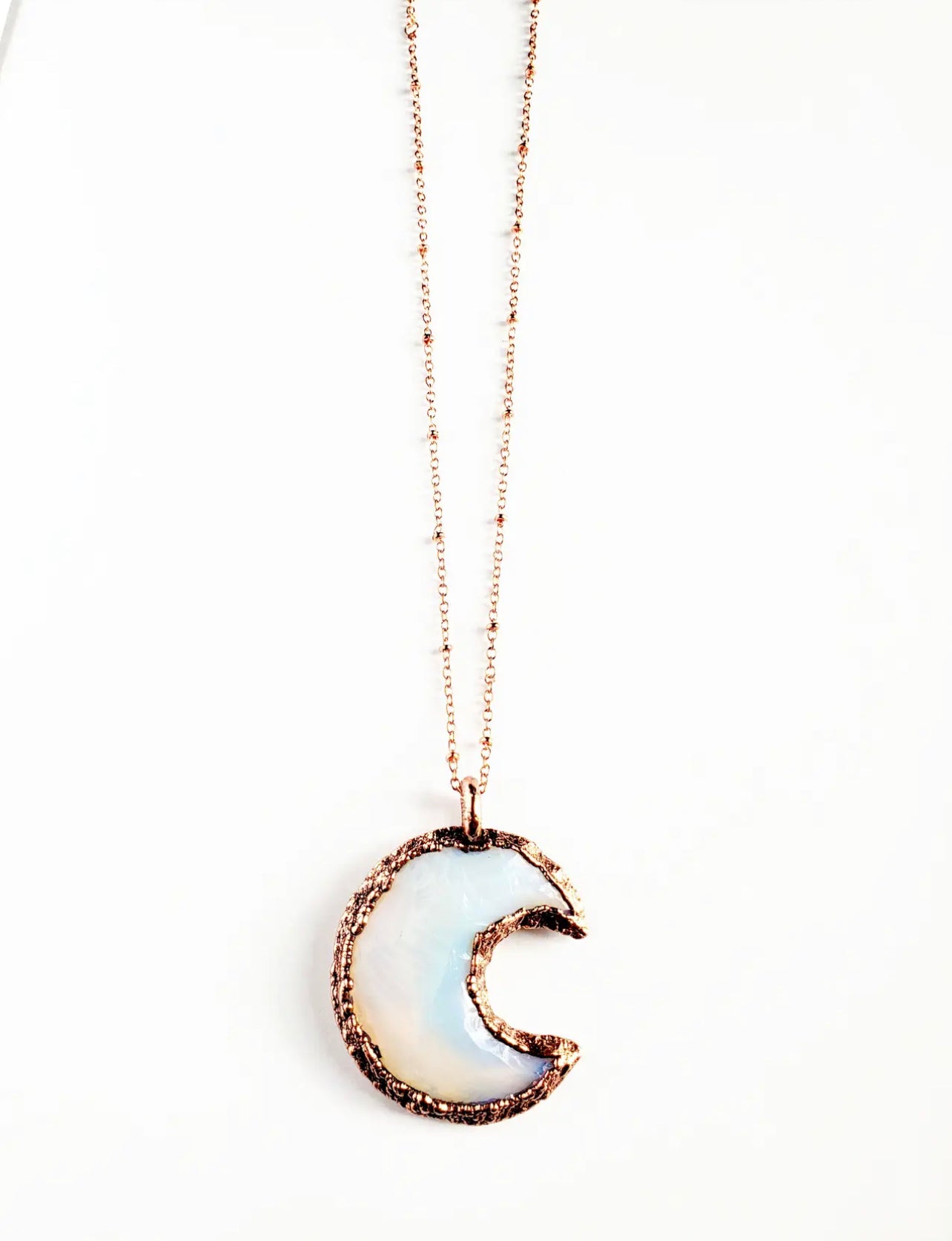 Opalite Moon Necklace