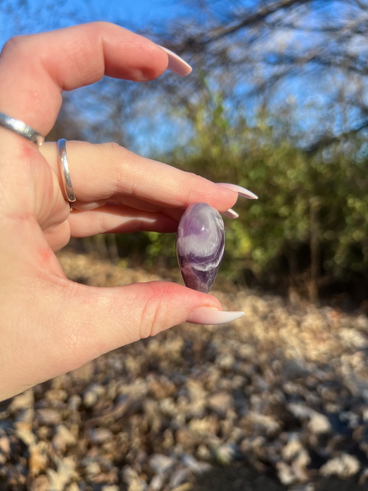 Dream Amethyst Heart