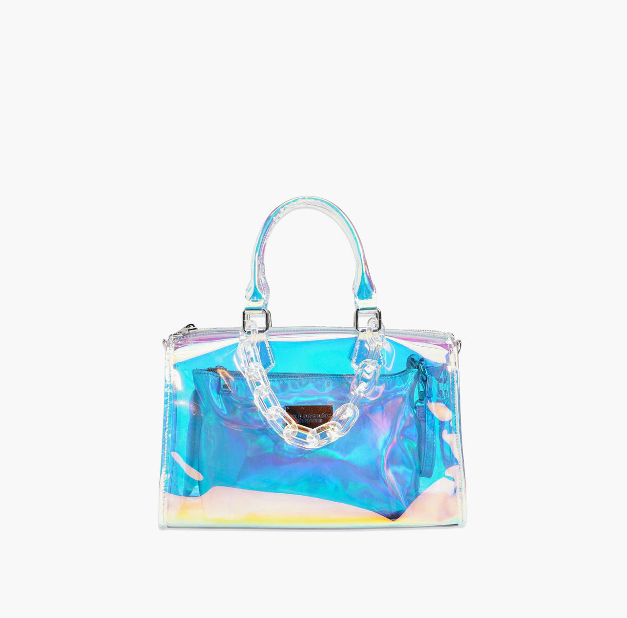 Holographic Satchel Bag