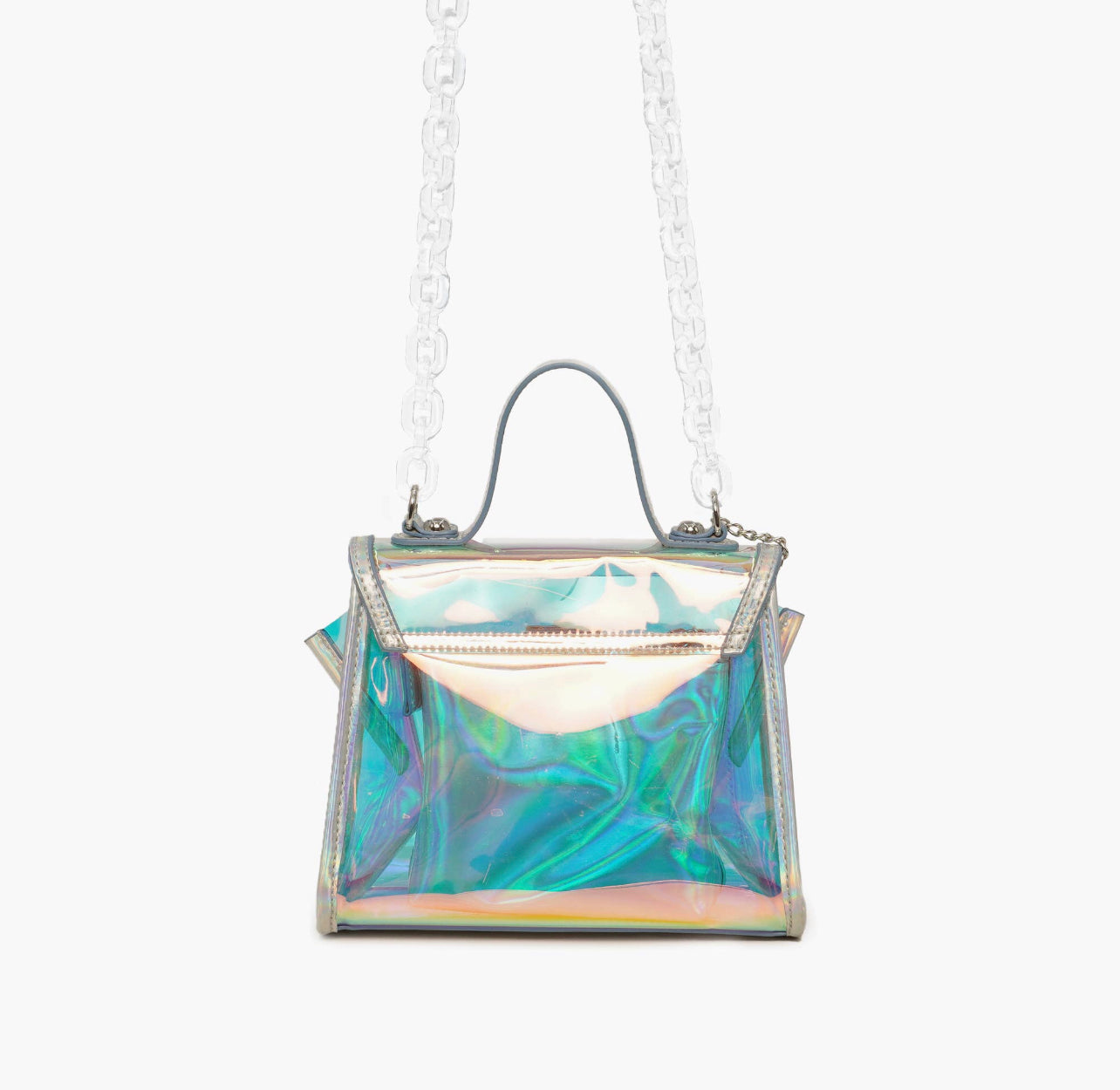 Holographic Mini Racer Crossbody Bag Set