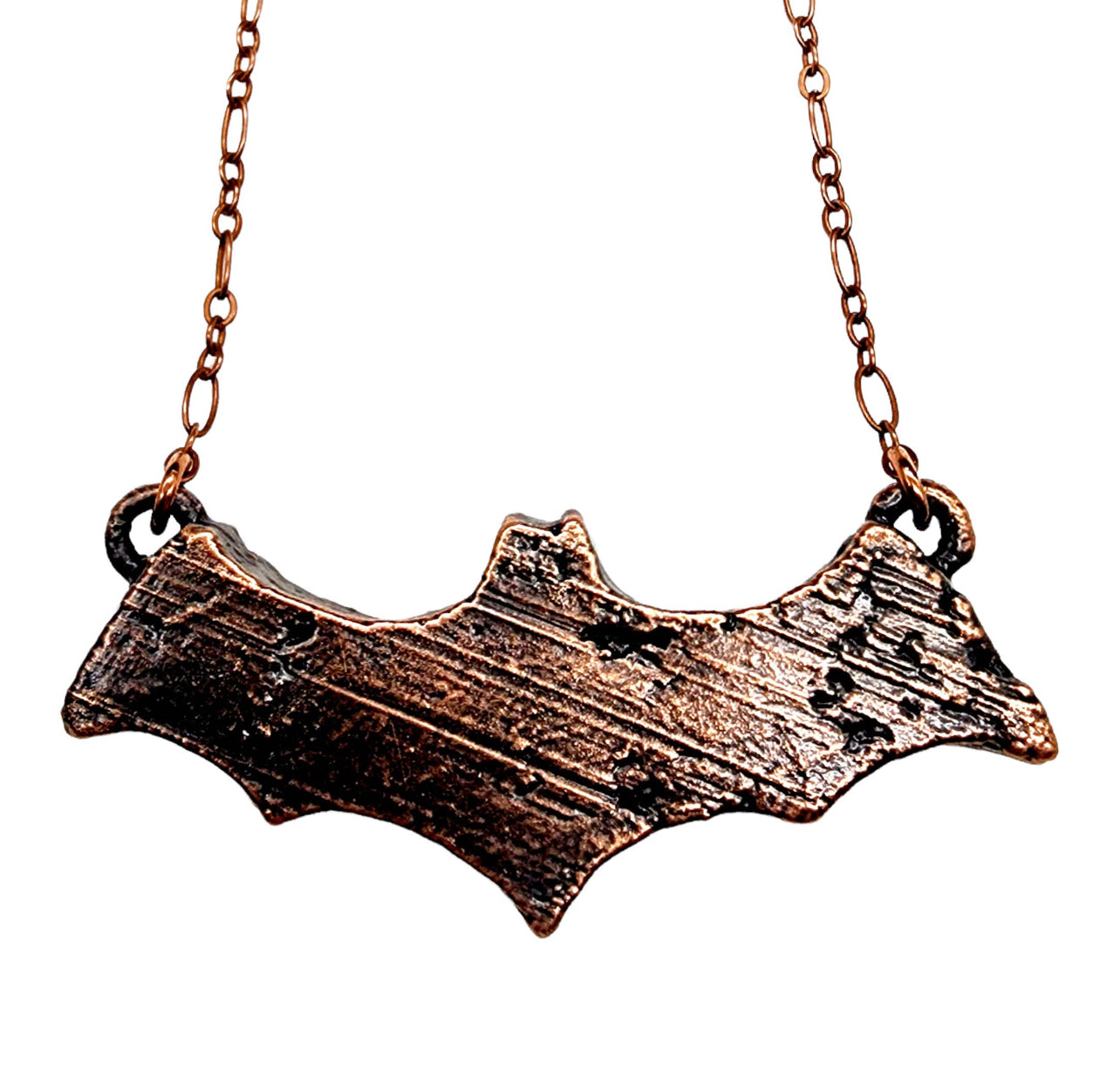 Pyrite Bat Necklace