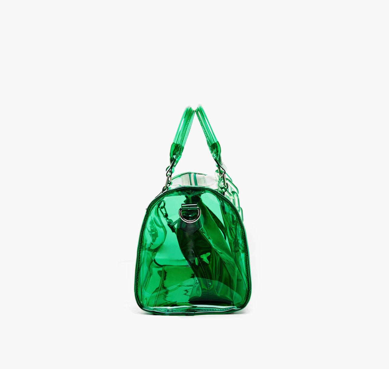 Green Clear Satchel