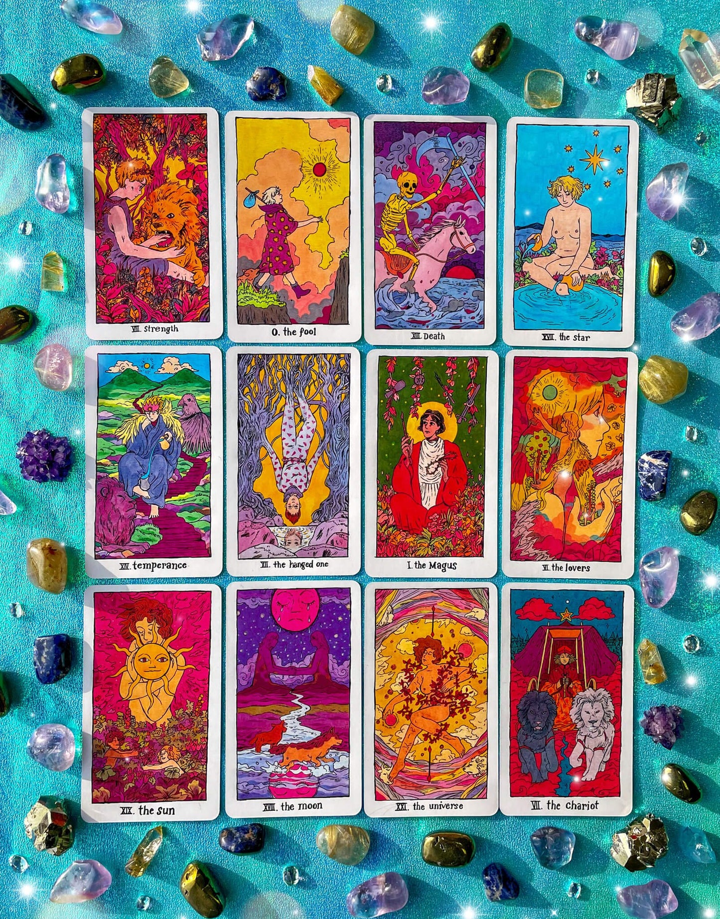 The Cosmic Slumber Tarot Deck